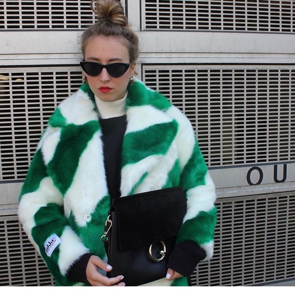 Jakke Zadie Faux fur jacket coat - Picture 4 of 8